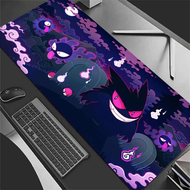 Gaming Keyboard Top - Mouse Pad Anime P-Pokemons G-Gengar Carpe