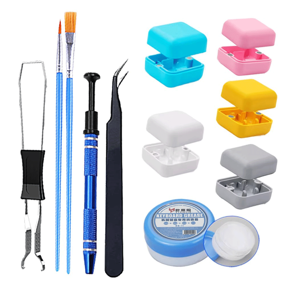 Keycap Puller Ring - Keyboard Lubricating Grease Kit Puller Opener