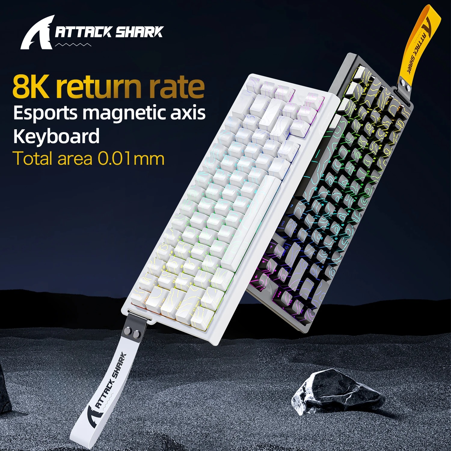 Gaming Keyboard Expensive - Attack Shark X68 He Gaming Keyboard