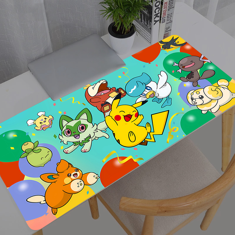 Gaming Keyboard Higround - Mouse Pad Rubber Table Pokemon Pikachu