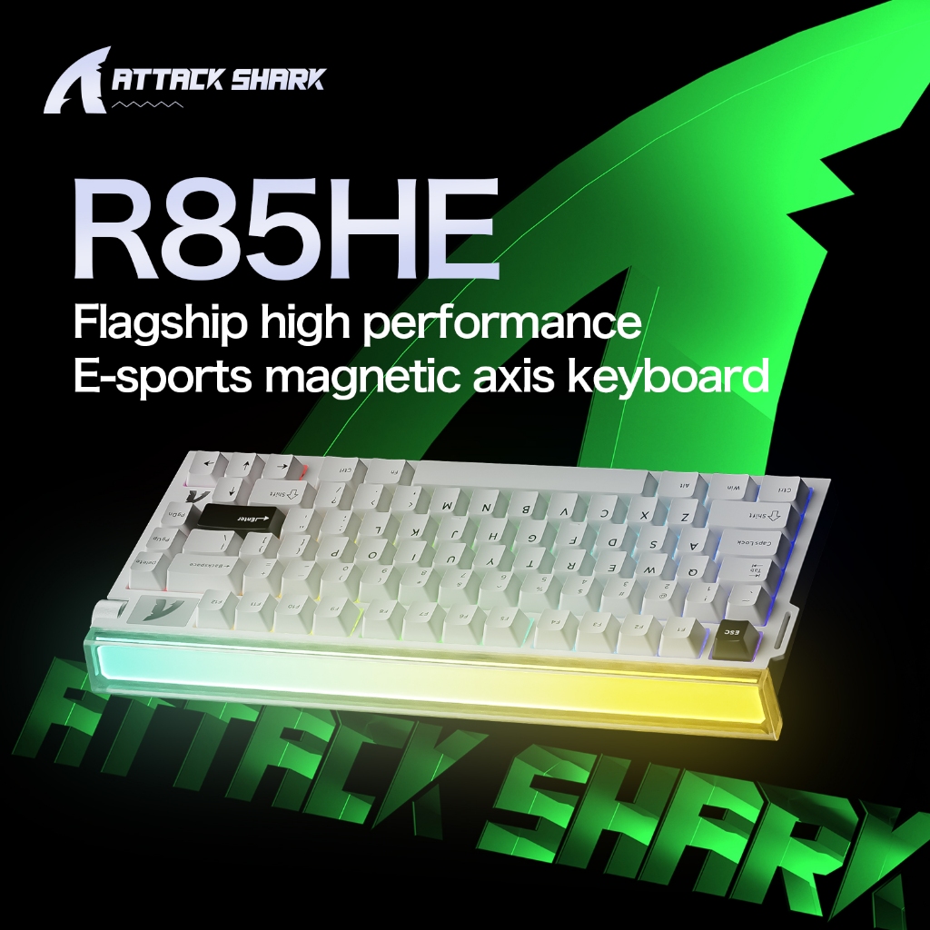 Gaming Keyboard Expensive - ATTACK SHARK R85HE Magnetic Axis Gaming