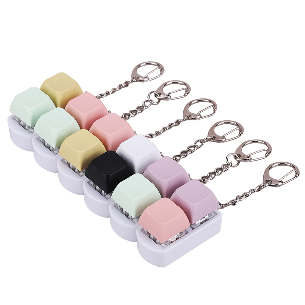 Mechanical Switch Tester - Keyboard Fidget Key Switch Keychain Shaft