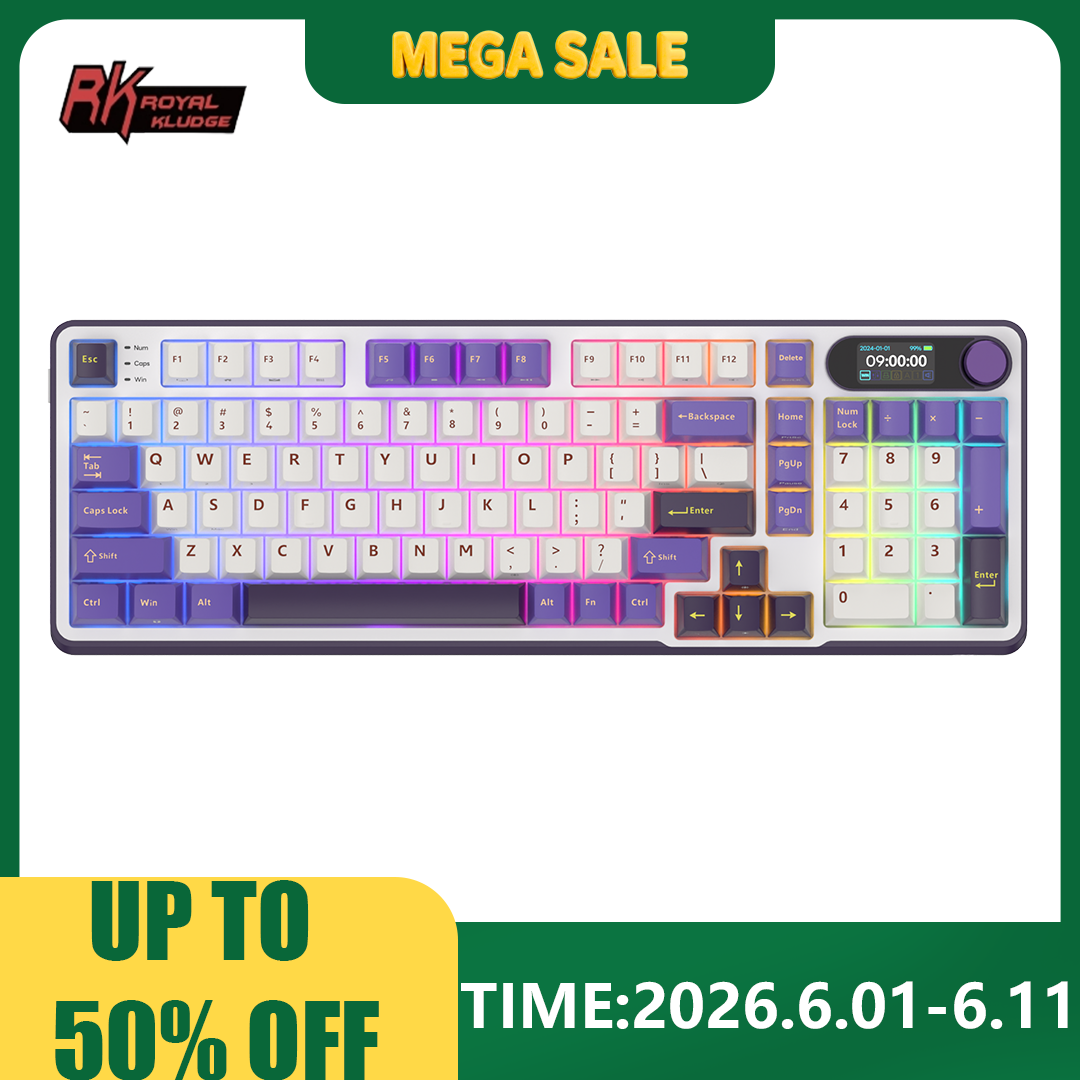 Gaming Keyboard Budget - RK ROYAL KLUDGE S98 Wireless Gamer