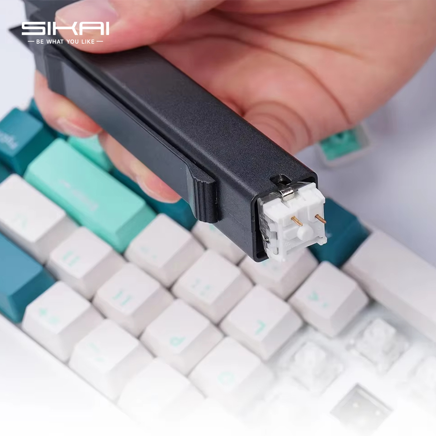 Keycap Puller Ring - 2 in 1 Switch Puller Keycap
