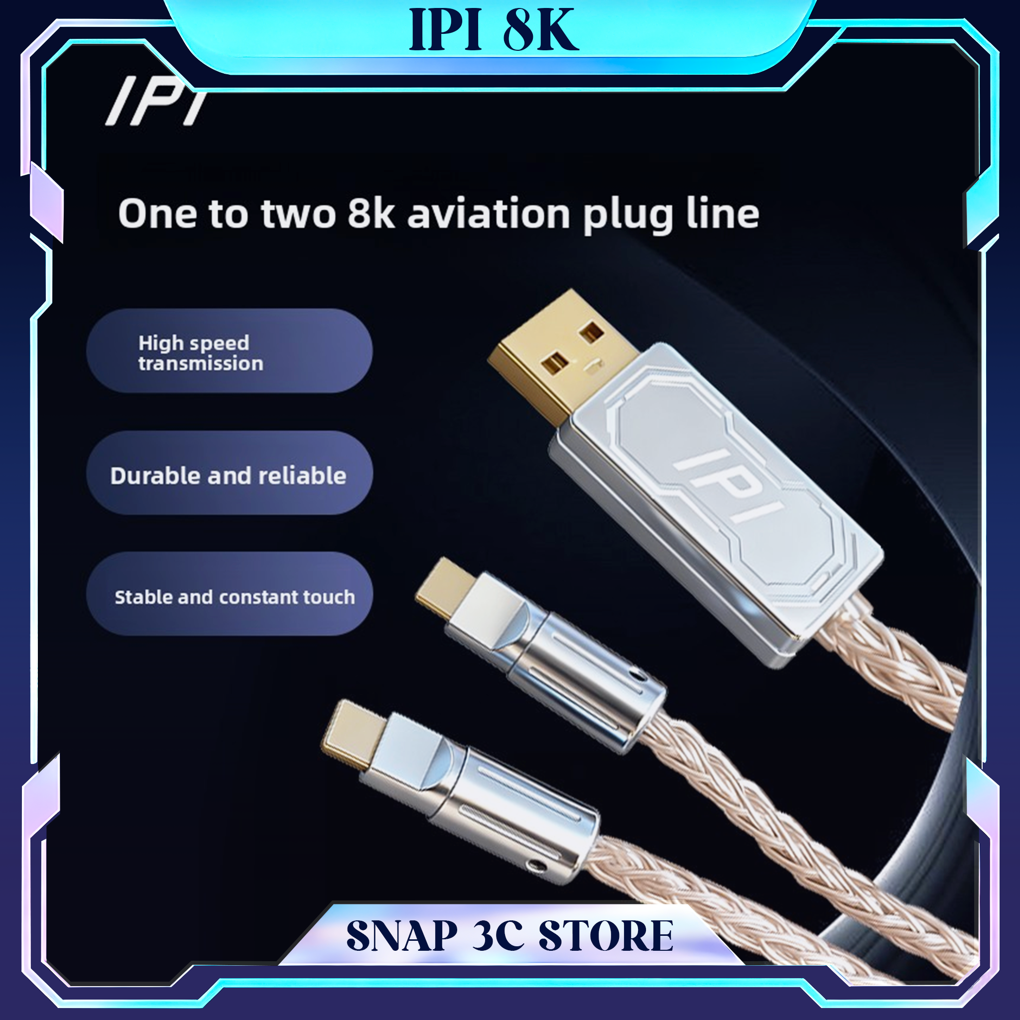 IPI Aviator Cable 1-to-2 Split – обзор и цена Gaming Keyboard Splitter