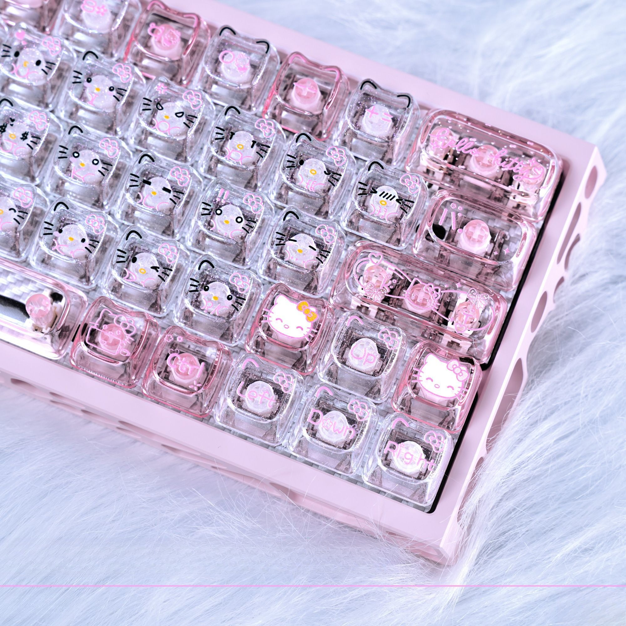Anime Sanrio Hello Kitty Trans – обзор и цена Gaming Keyboard No Rgb