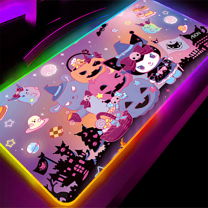 RGB Mouse Pad Large Lock Edge  – обзор и цена Gaming Keyboard No Rgb