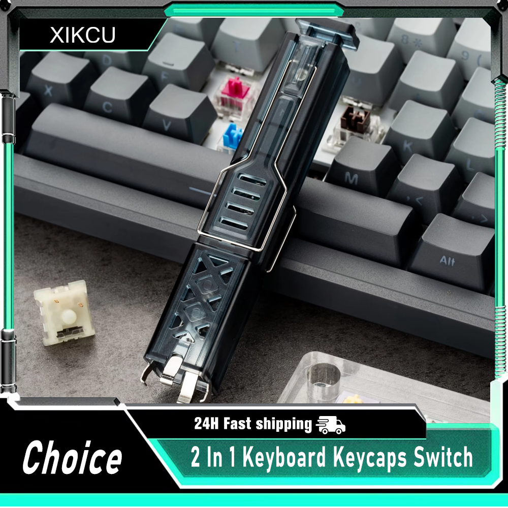 2 In 1 Keyboard Keycaps Switch – обзор и цена Keycap Puller Ring