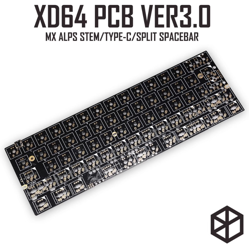 XD64 XD60 3.0 Mechanical Keybo – обзор и цена Hot Swap Pcb