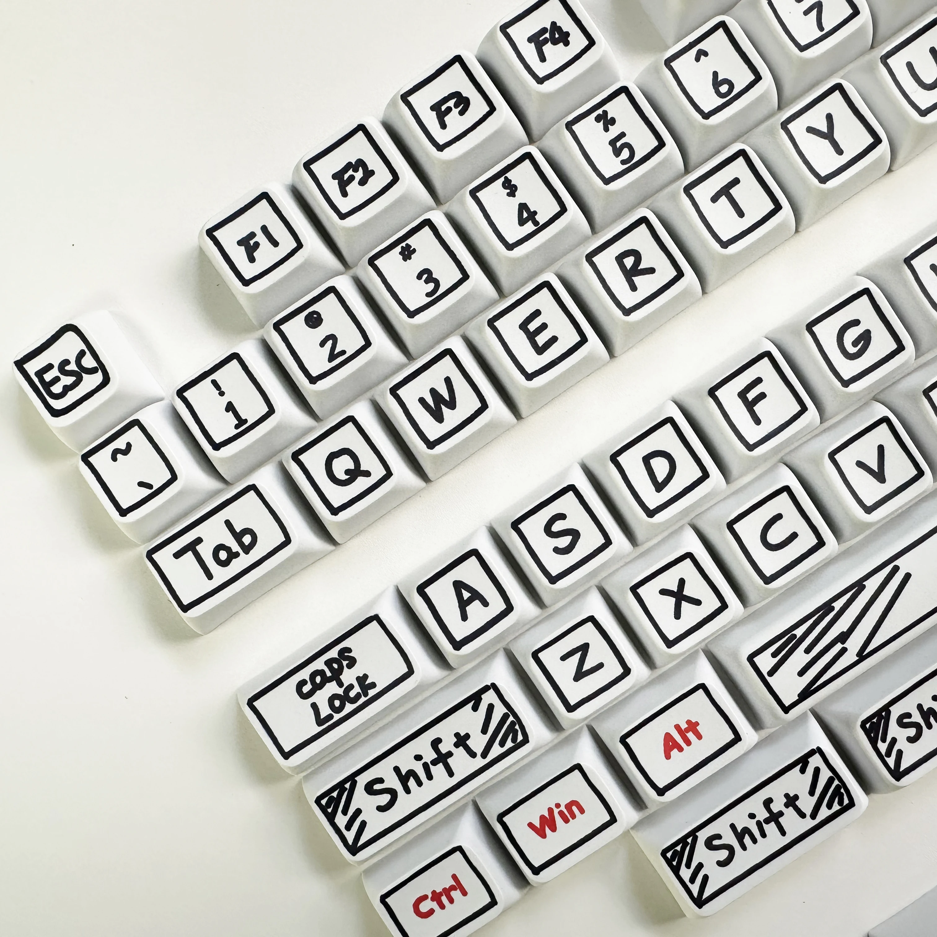 125 Keys XDA Profile Graffiti  – обзор и цена Gaming Keyboard Ergo