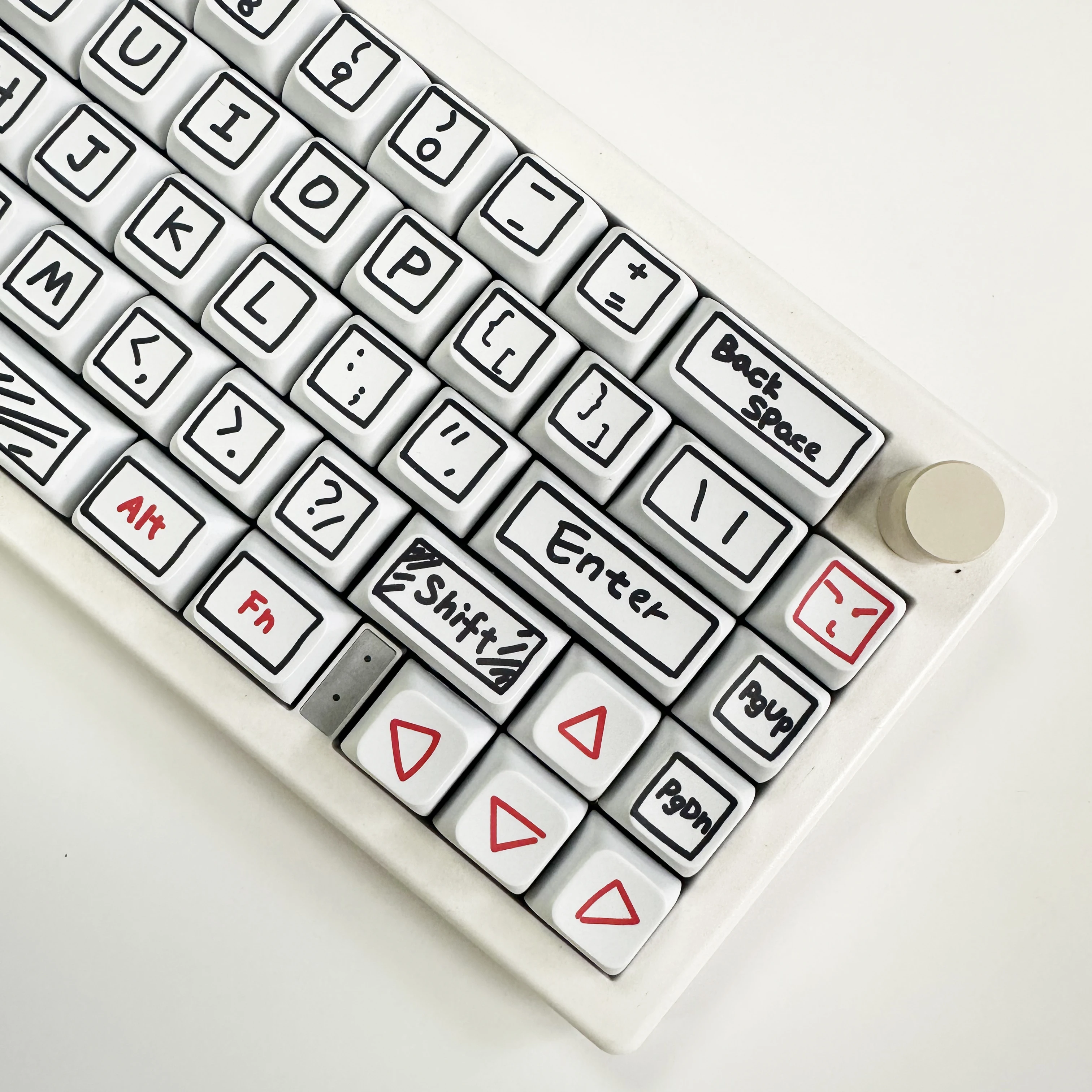 125 Keys XDA Profile Graffiti  – обзор и цена Gaming Keyboard Ergo