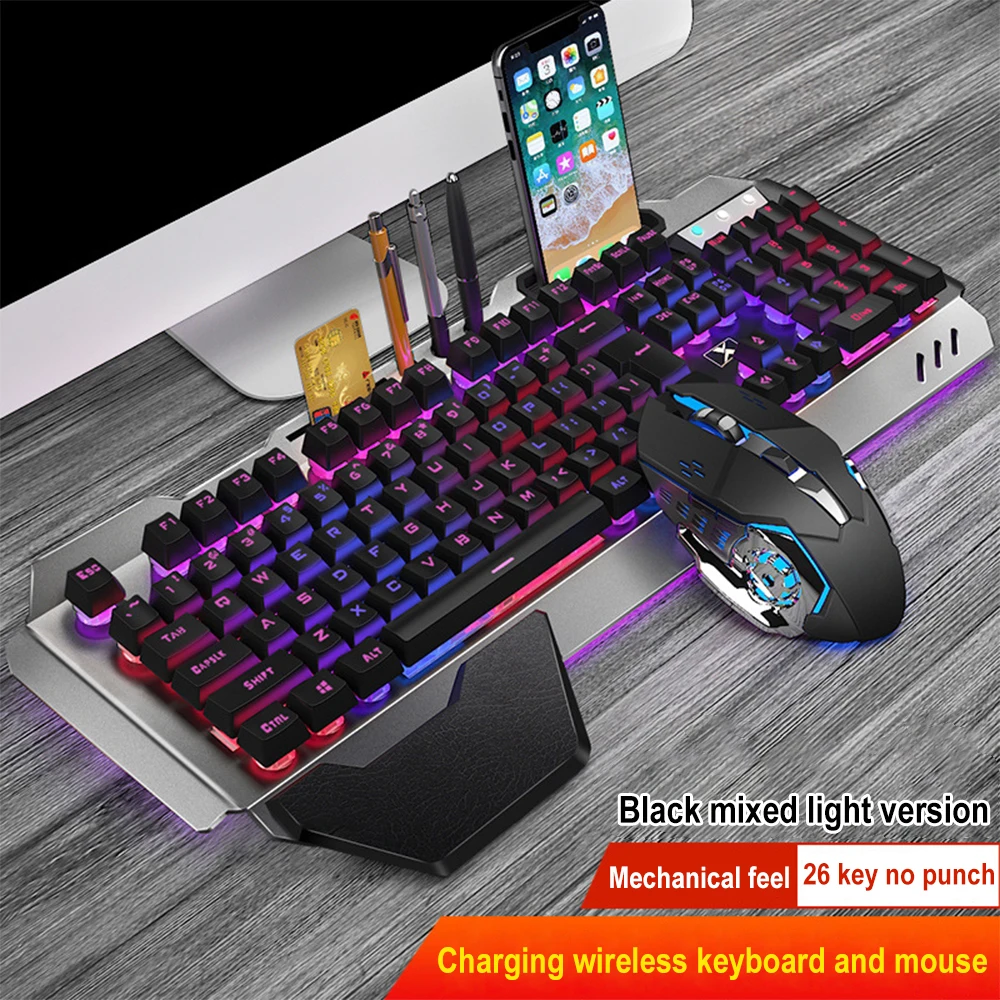 K680 Rechargeable 2.4G wireles – обзор и цена Gaming Keyboard Mouse Wireless