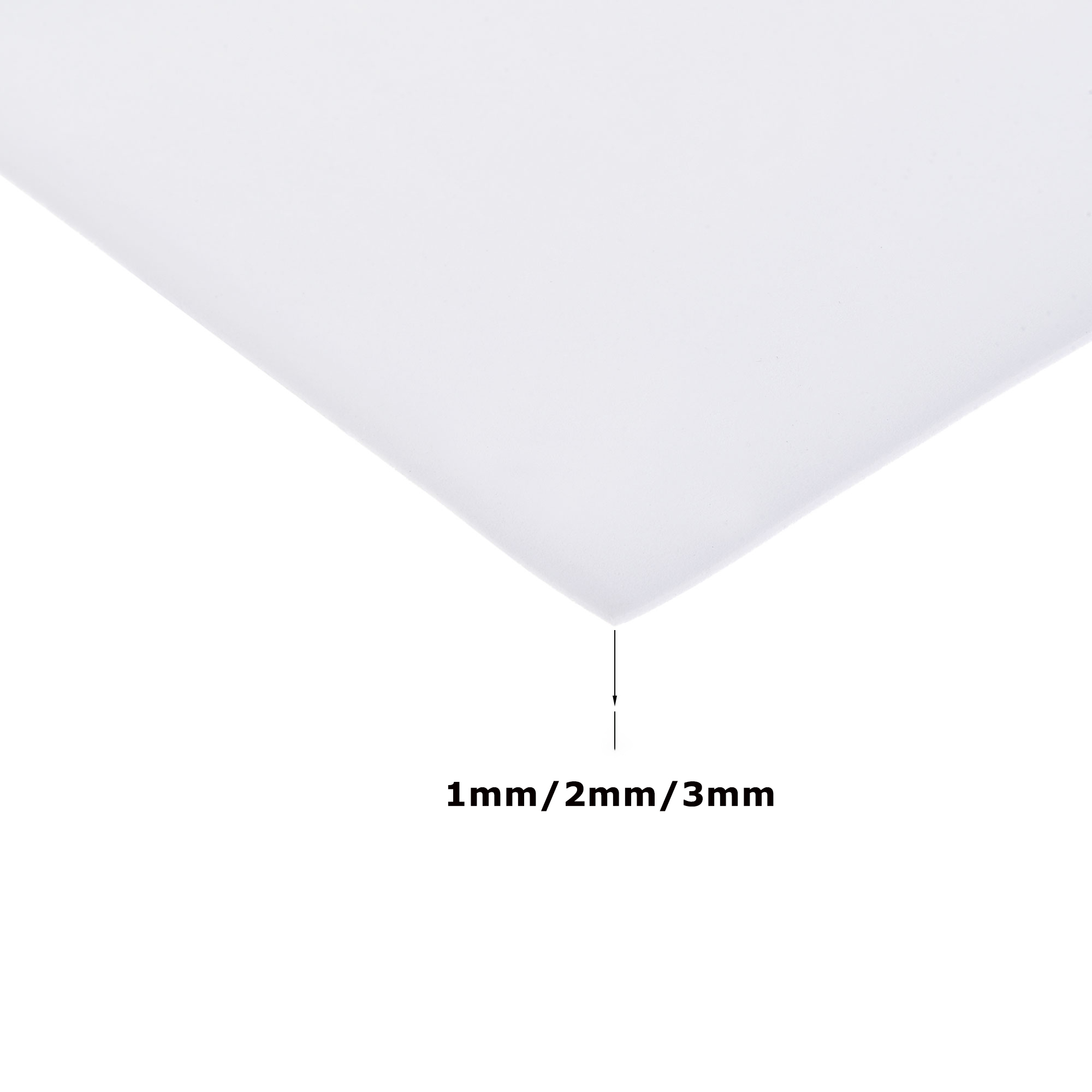 1pcs 1/2/3mm Thickness White E – обзор и цена Polyurethane Foam Sheet