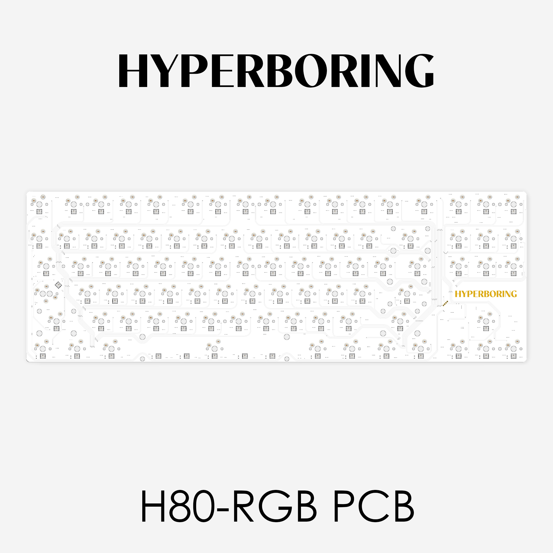H80 RGB TKL keyboard Wired Hot – обзор и цена Hot Swap Pcb