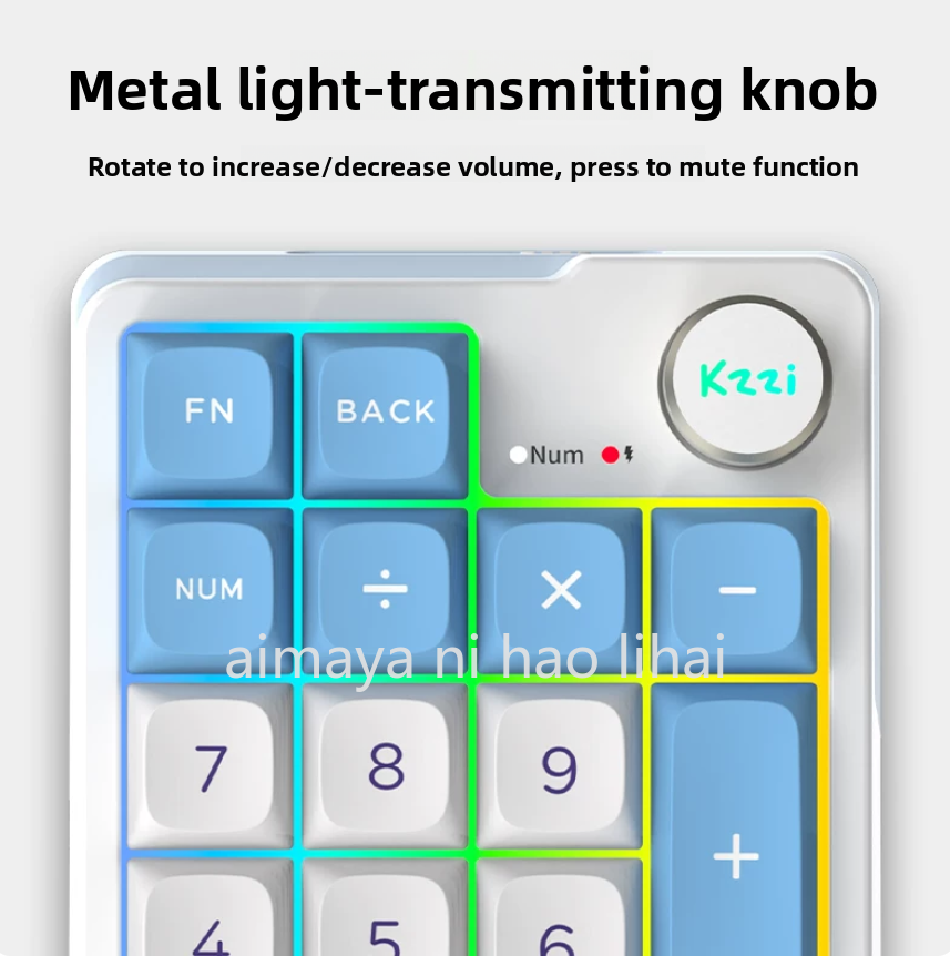 Kzzi K20 Mini Keypad Three Mod – обзор и цена Gaming Keyboard Mechanical