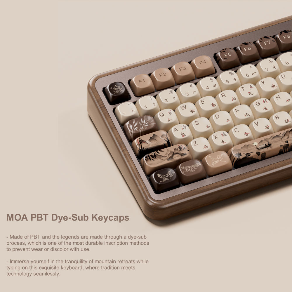 Akko MU02 75% Mountain Seclusi – обзор и цена Gaming Keyboard Half