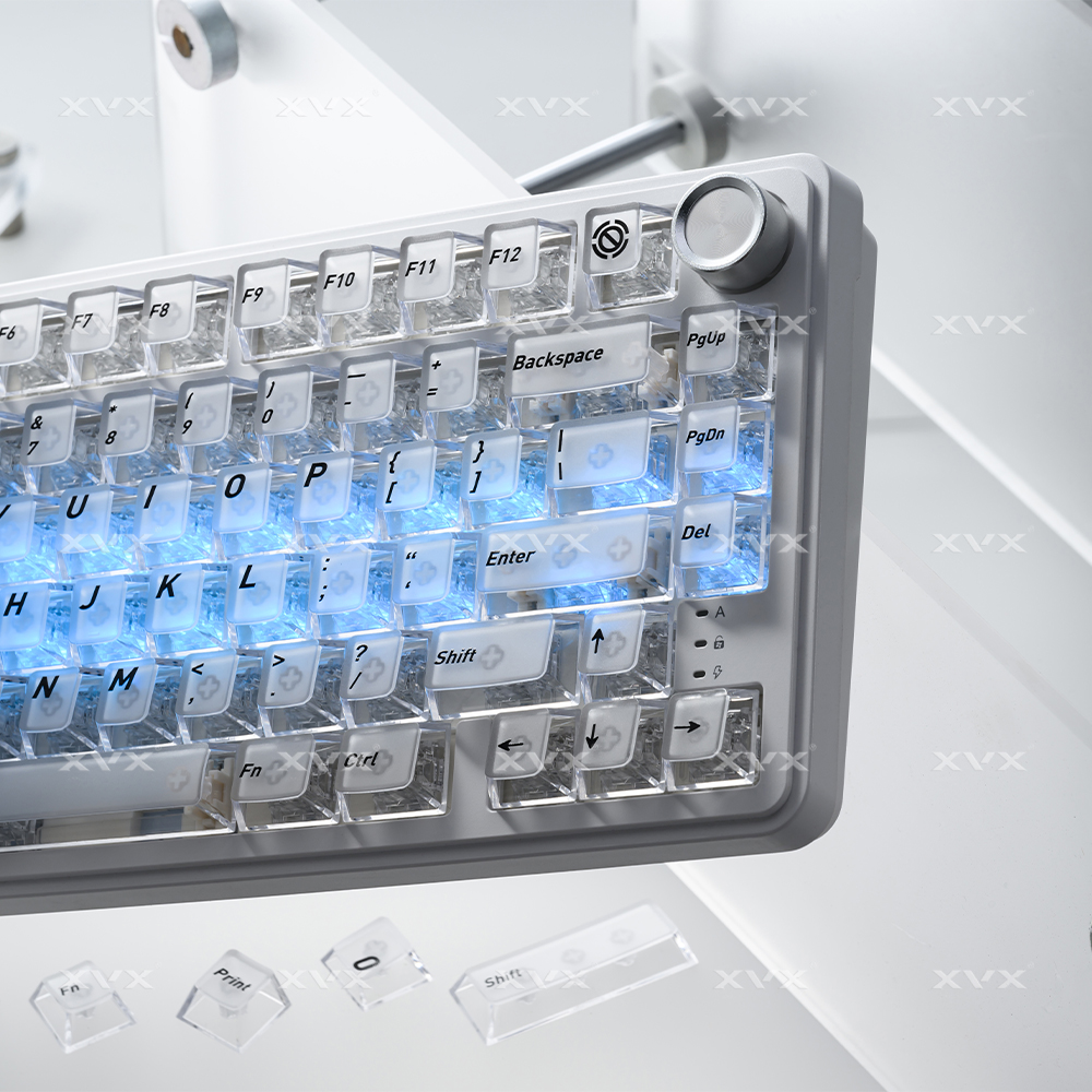 XVX Crystal Transparent Keycap – обзор и цена Gaming Keyboard No Rgb