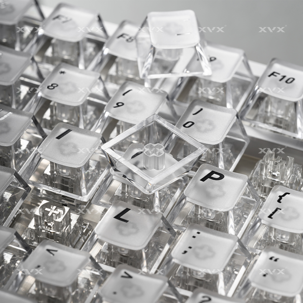 XVX Crystal Transparent Keycap – обзор и цена Gaming Keyboard No Rgb