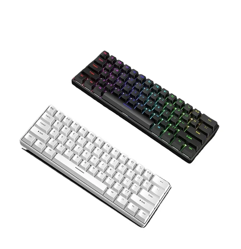 Mechanical keyboard 60% white  – обзор и цена Gaming Keyboard Budget