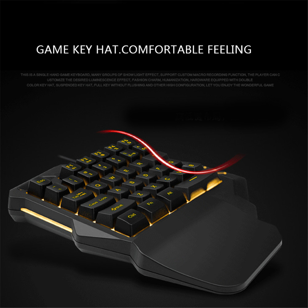 One Hand Gaming Keyboard Half  – обзор и цена Gaming Keyboard Half