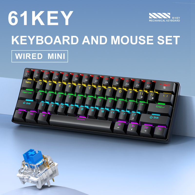 APAYADO K61 Mini Mechanical Ke – обзор и цена Gaming Keyboard Half