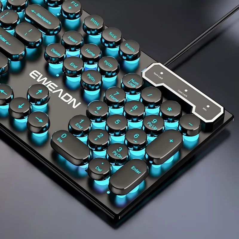 Retro Punk Mechanical Feel Key – обзор и цена Gaming Keyboard Mechanical