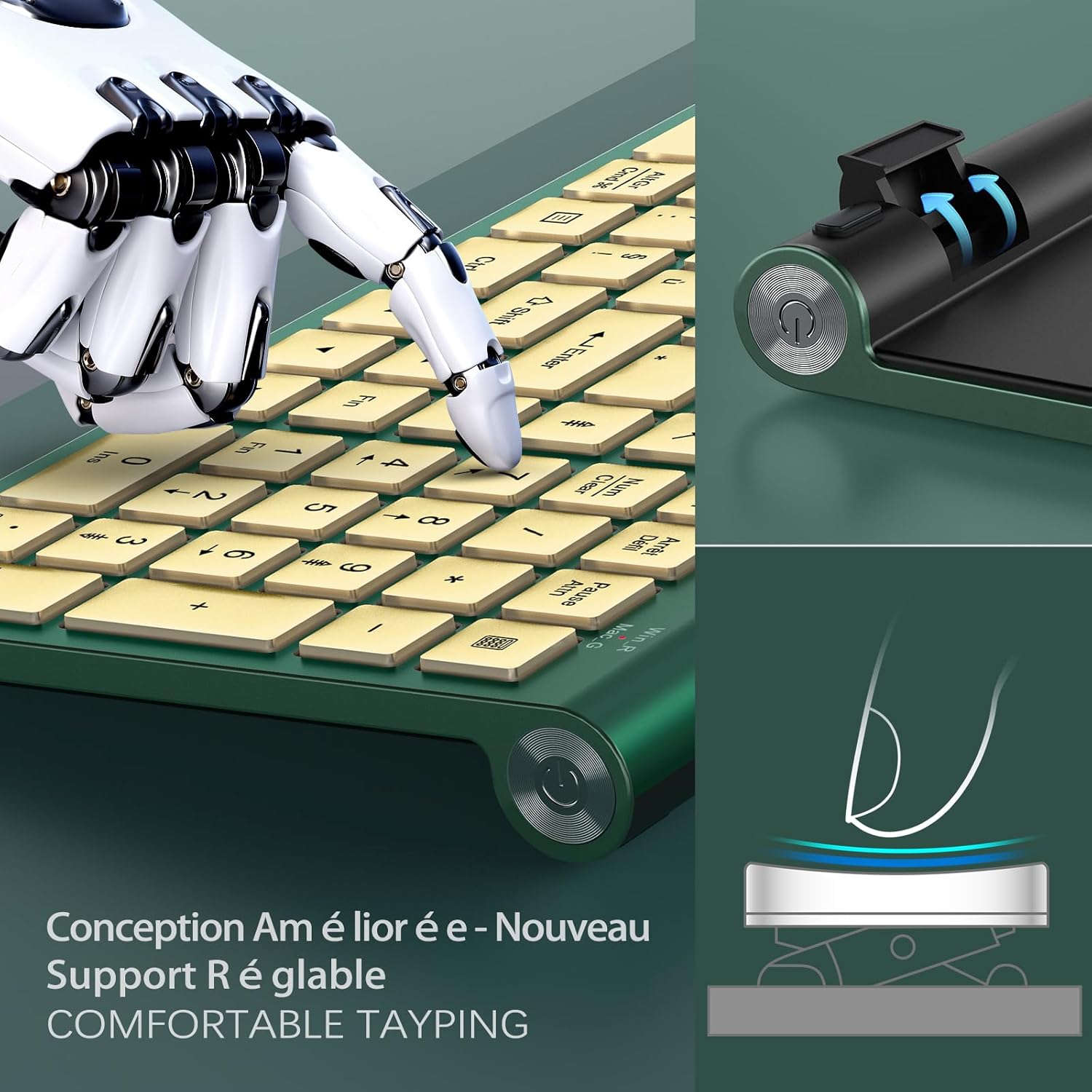 Ergonomic wireless keyboard an – обзор и цена Gaming Keyboard Mouse Wireless
