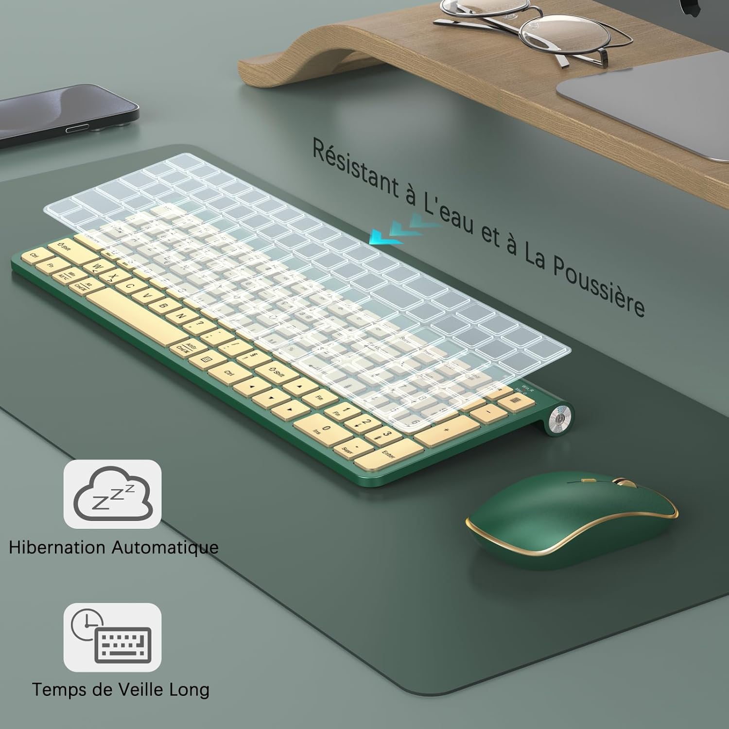 Ergonomic wireless keyboard an – обзор и цена Gaming Keyboard Mouse Wireless