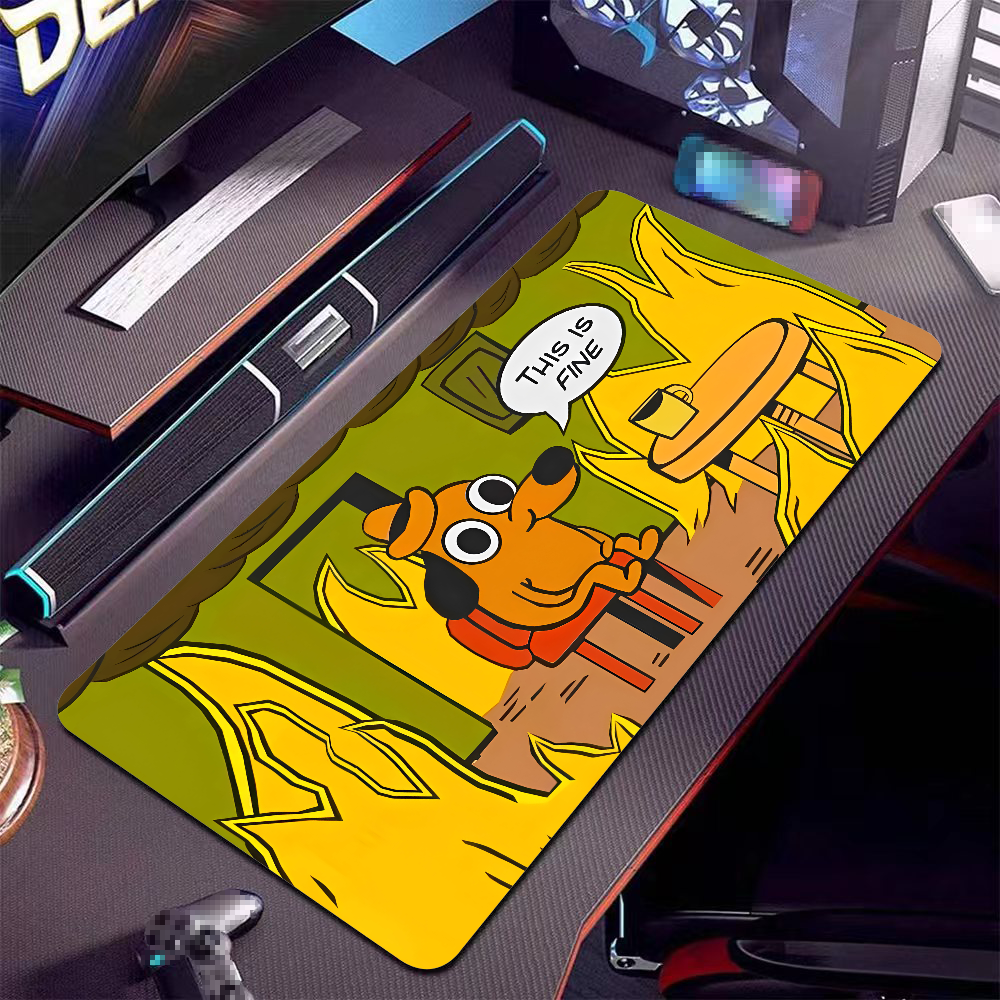 This Is Fine Dog Dachshund Mou – обзор и цена Gaming Keyboard Tactile