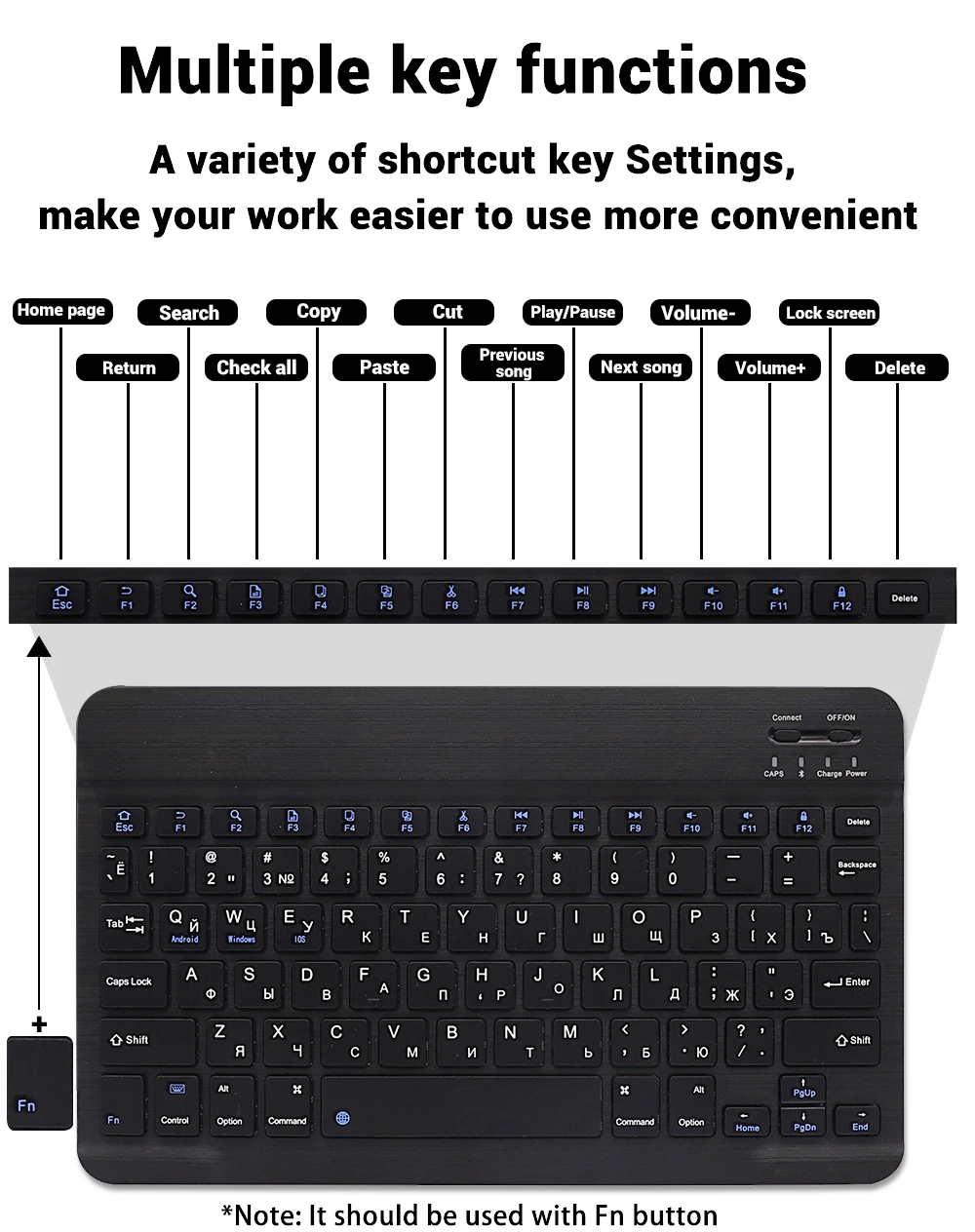 READ YYEAH RGB Backlit Bluetoo – обзор и цена Gaming Keyboard No Rgb
