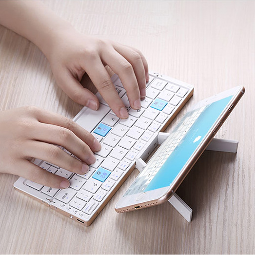 Tri-folding foldable Bluetooth – обзор и цена Gaming Keyboard Budget