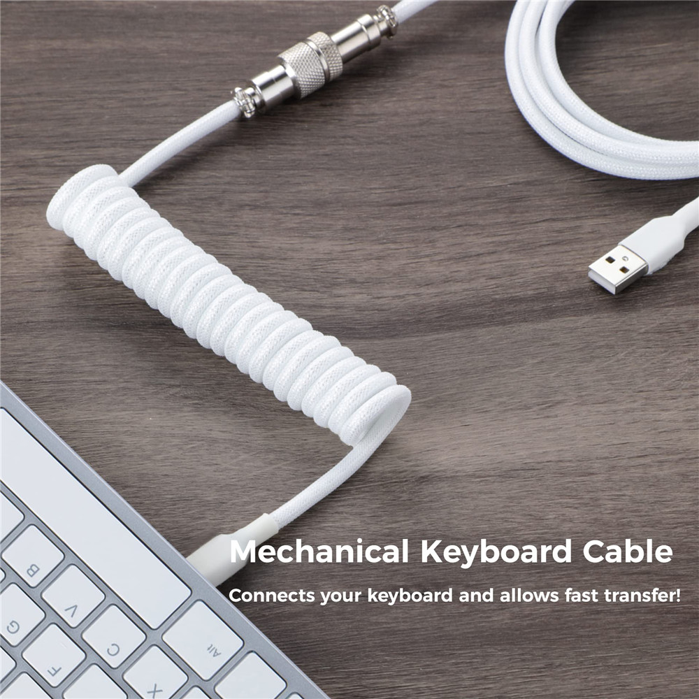 Mechanical Keyboard Coiled Cab – обзор и цена Gaming Keyboard Type C