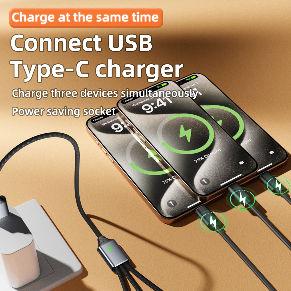 USB splitter cable 1-in-3outpu – обзор и цена Gaming Keyboard Type C