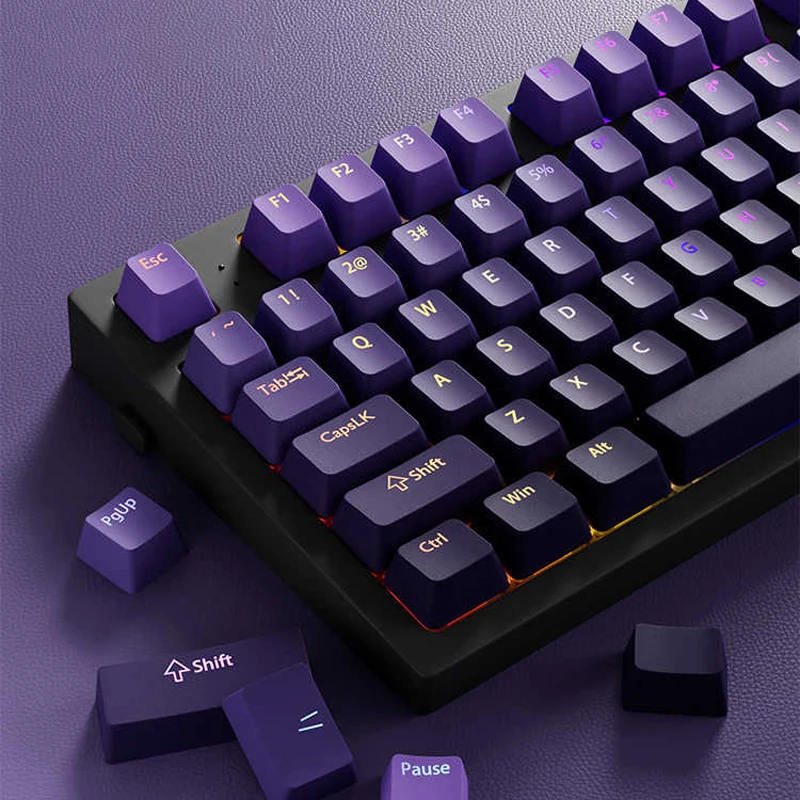 Custom Gradient Violet OEM Pro – обзор и цена Gaming Keyboard Top