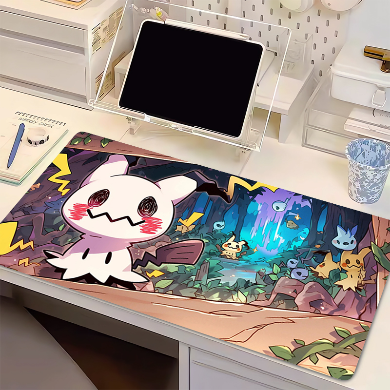 Natural Rubber Mouse Pad Pokem – обзор и цена Gaming Keyboard Easy To Clean