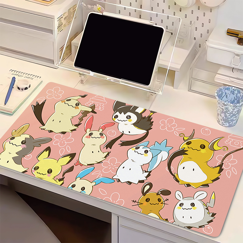 Natural Rubber Mouse Pad Pokem – обзор и цена Gaming Keyboard Easy To Clean