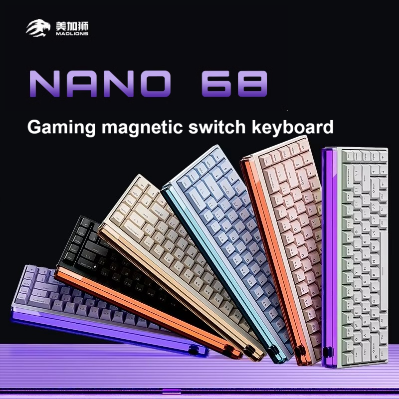 Madlions NANO 68/68 PRO Magnet – обзор и цена Gaming Keyboard Tkl