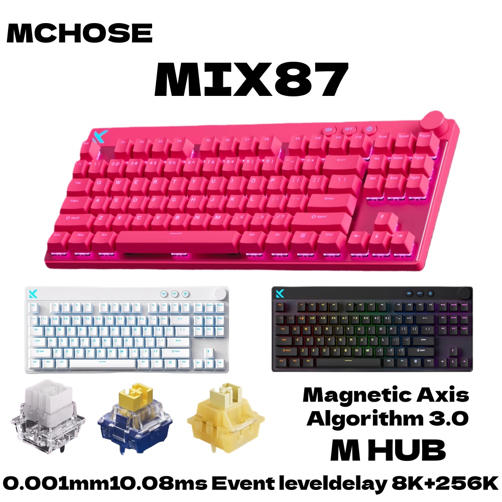 MCHOSE MIX87 Wired Gaming Keyb – обзор и цена Gaming Keyboard Expensive