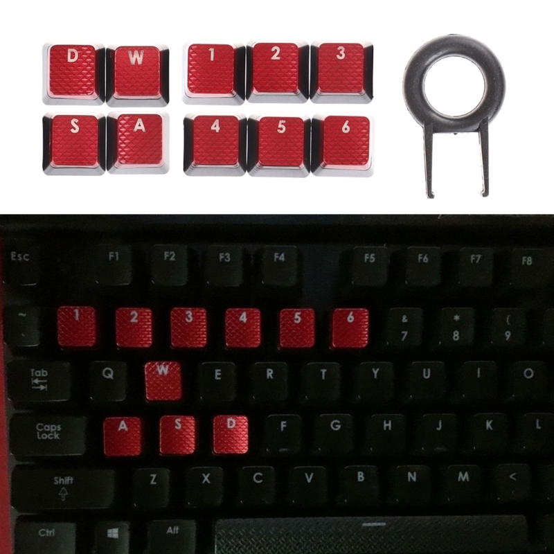 10 Keys Backlit Keycaps Non-sl – обзор и цена Gaming Keyboard Ergo