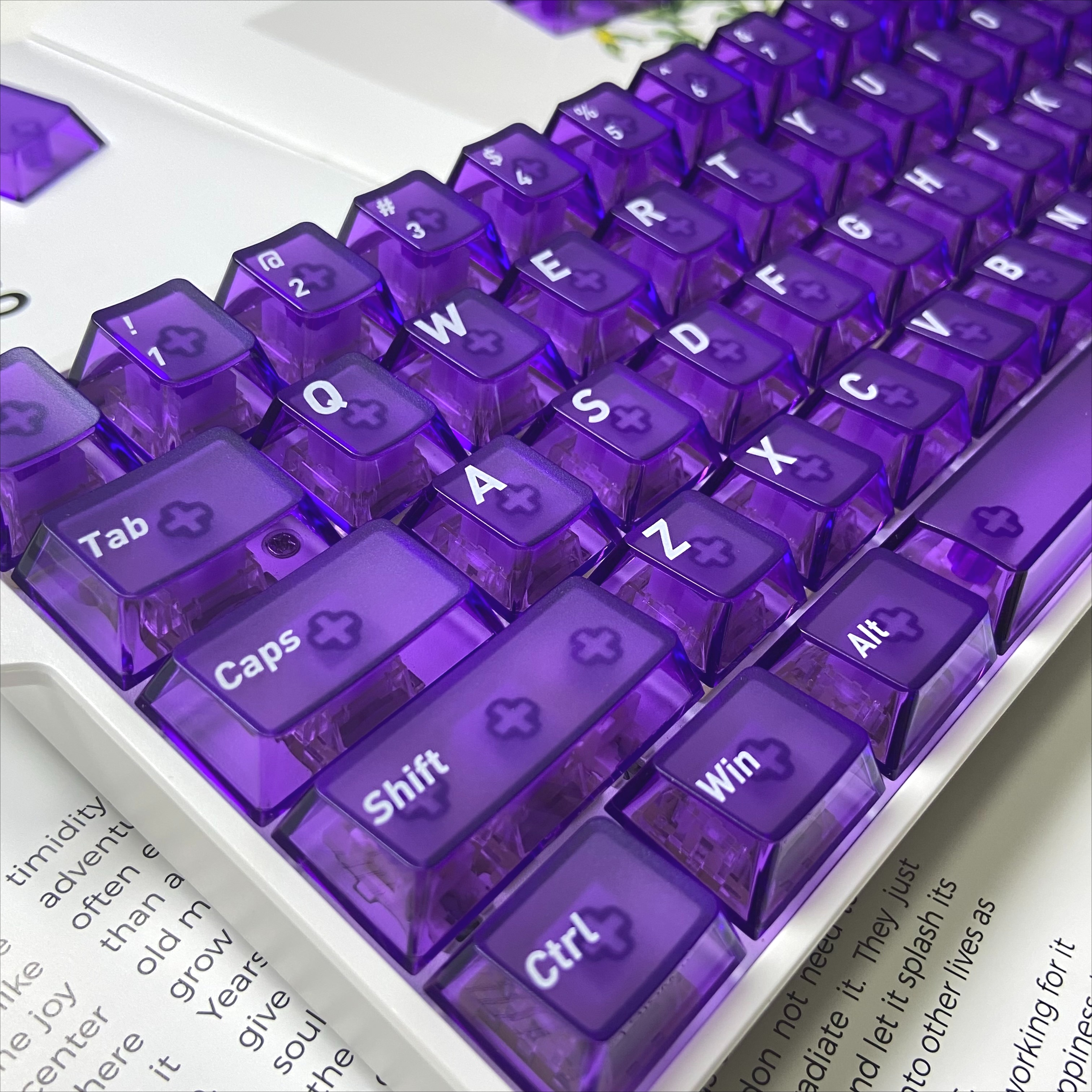 Matte Keycaps Cherry Profile T – обзор и цена Gaming Keyboard Tkl