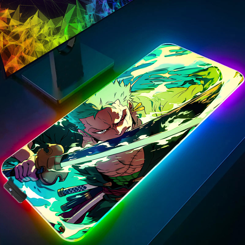 ONE PIECE Zoro Mouse Pad RGB G – обзор и цена Gaming Keyboard No Rgb