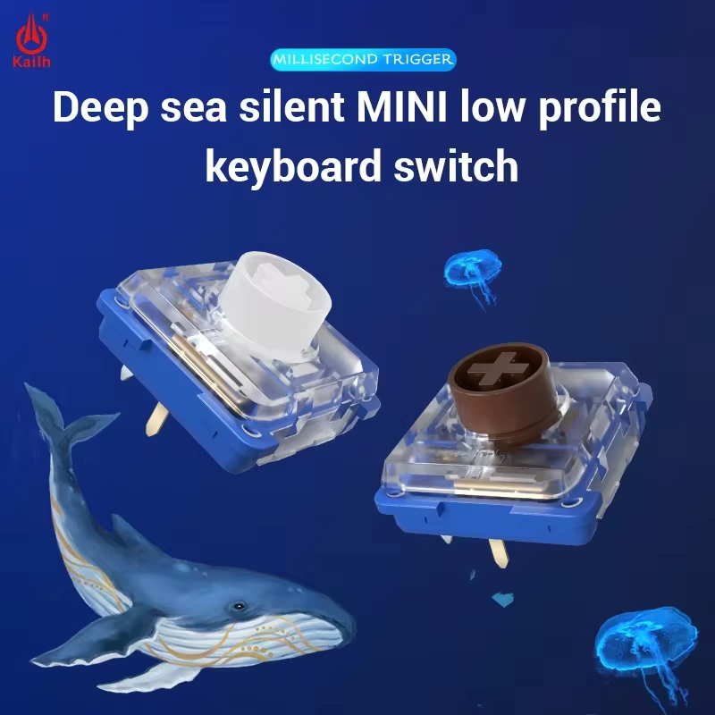 Kailh Deep Sea Silent Mini Hit – обзор и цена Gaming Keyboard Ergo