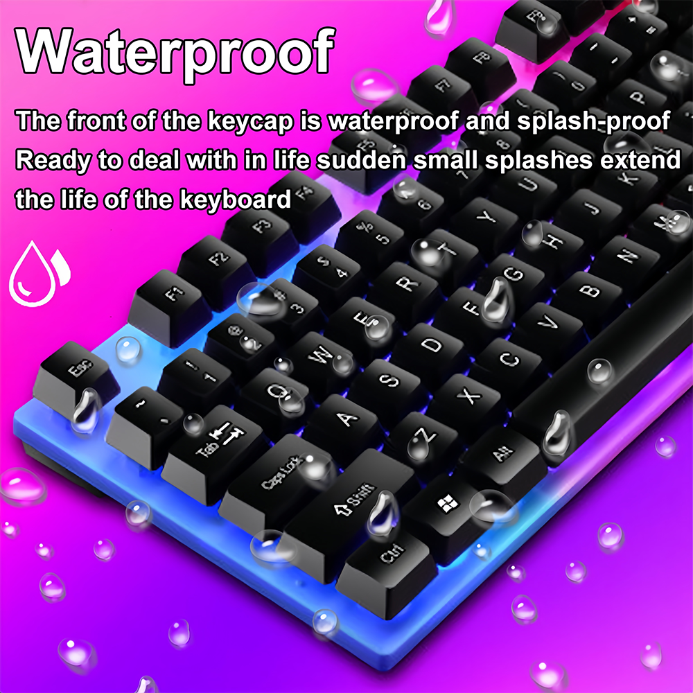 KEBIDUMEI USB Wired Keyboard R – обзор и цена Gaming Keyboard Half