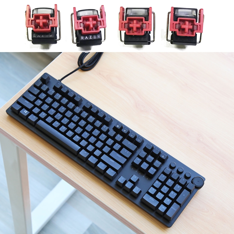 4Pcs V2 Slient Liner Red Optic – обзор и цена Gaming Keyboard Ergo