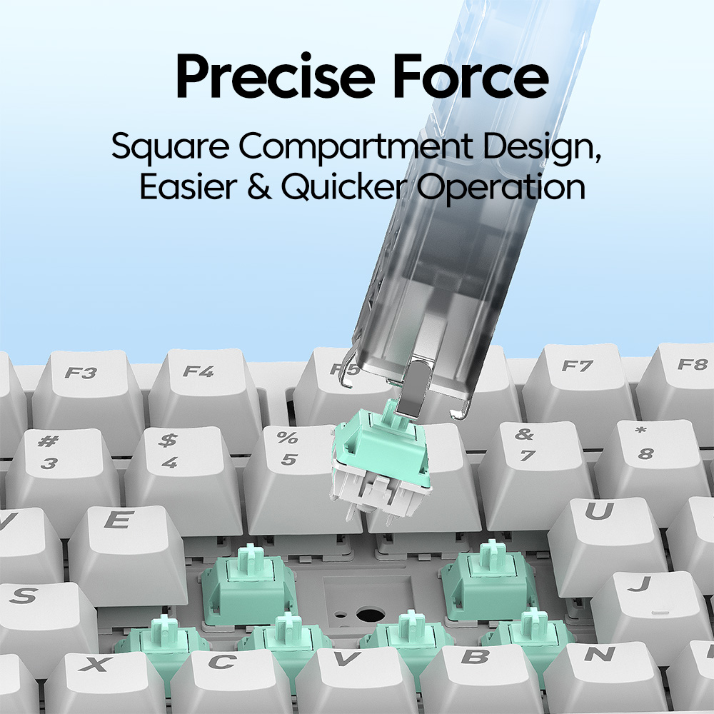2 In 1 Keyboard Keycaps Switch – обзор и цена Keycap Puller Ring