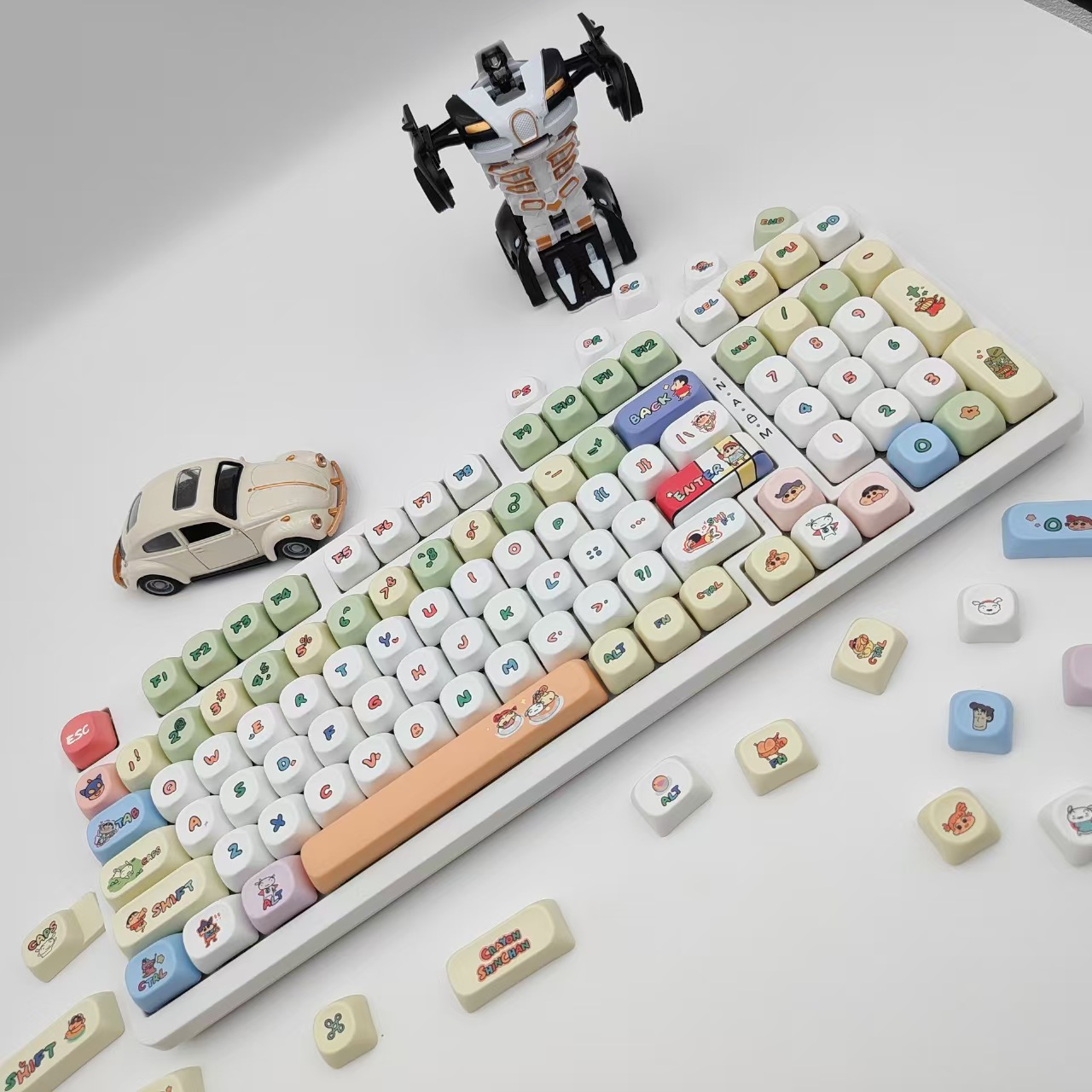 Crayon Shin-chan MOA Keycap Cu – обзор и цена Gaming Keyboard Mechanical