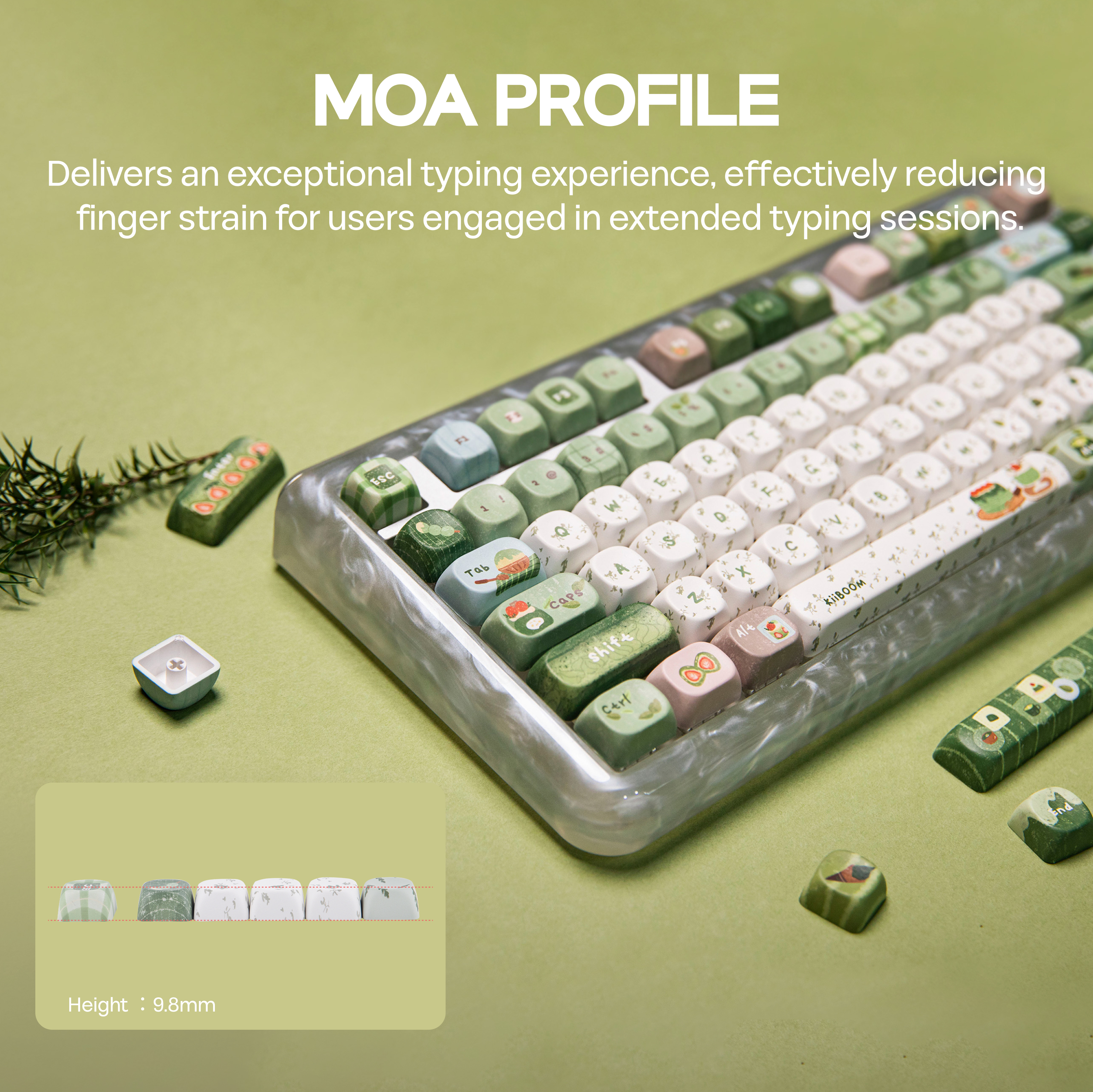 KiiBOOM Sprout Picnic 144 Keys – обзор и цена Gaming Keyboard Tkl