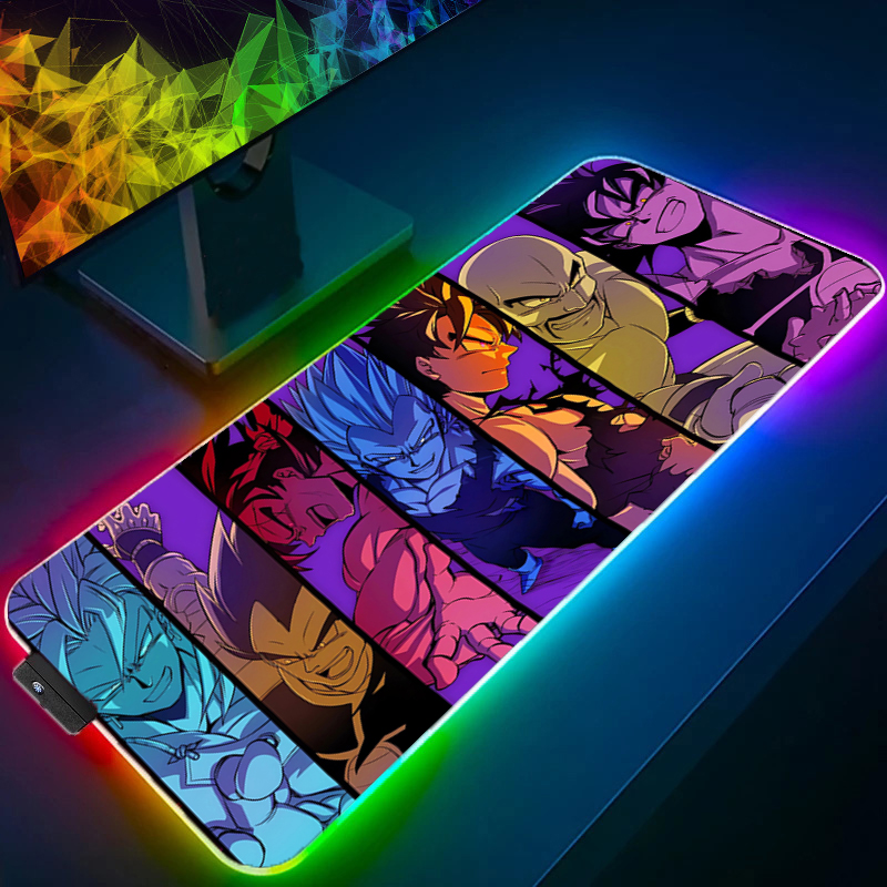 LED Mouse pad Dragon Ball Comp – обзор и цена Gaming Keyboard Theme