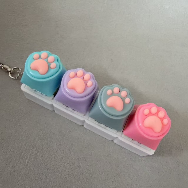 Kawaii Macaron Cat Paw Fidget  – обзор и цена Mechanical Switch Tester