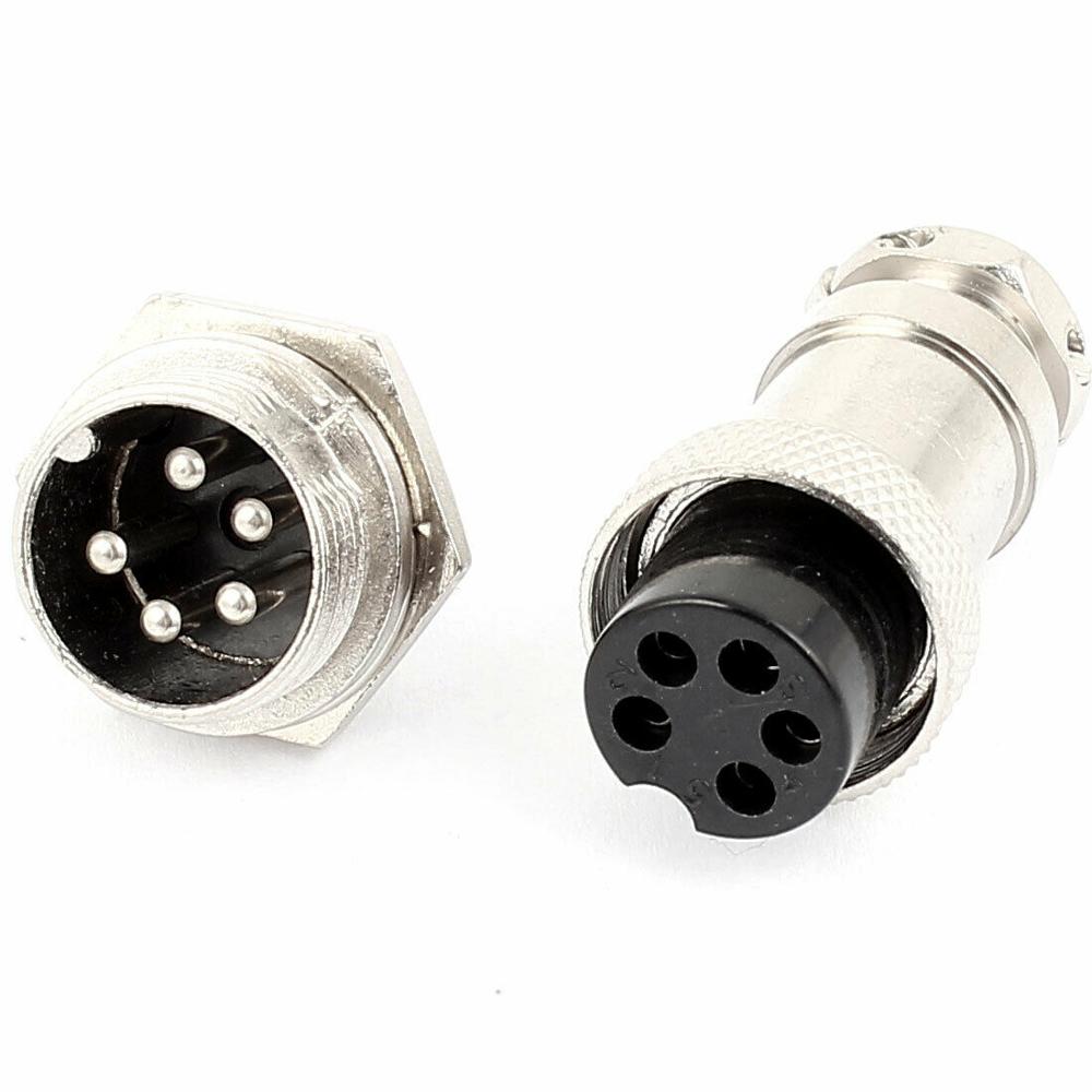 1set GX16 5P Aviation Plug 16m – обзор и цена Aviator Connector Kit